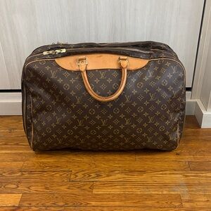 Louis Vuitton Brown Monogram Travel Bag